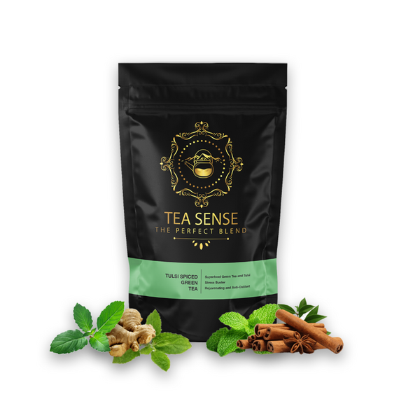 TEA SENSE Tulsi Spiced Green Tea