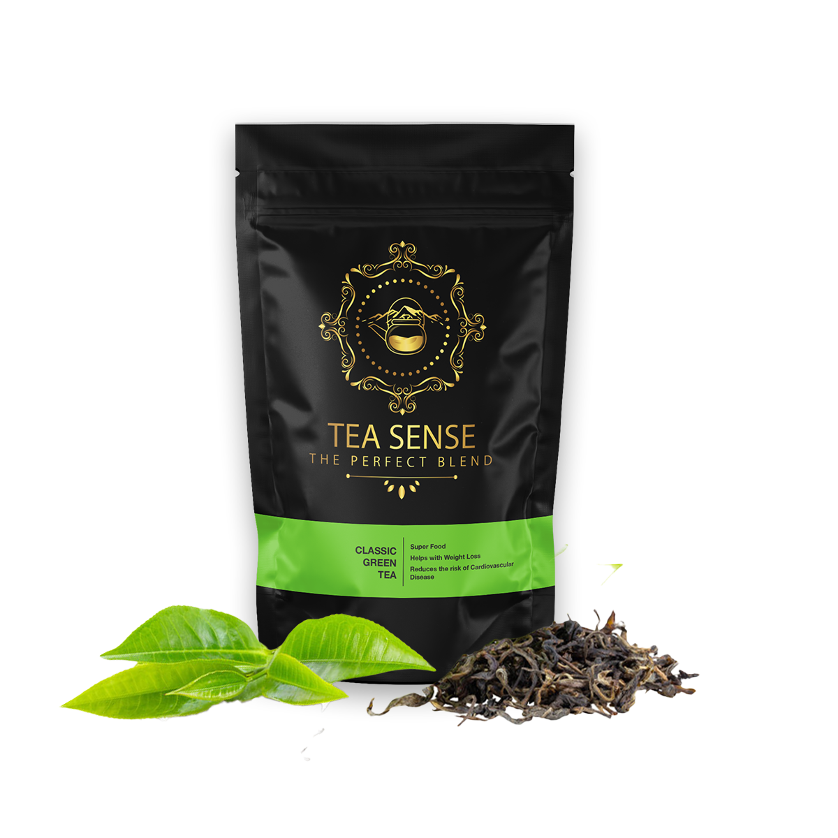 TEA SENSE Classic Green Tea – Pure Green Tea – Tea Sense - India