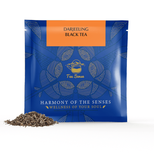 TEA SENSE Darjeeling Black Pyramid Tea Bags (15 Pc)