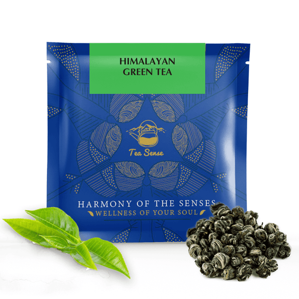TEA SENSE Himalayan Green Pyramid Tea Bags (15 Pc)