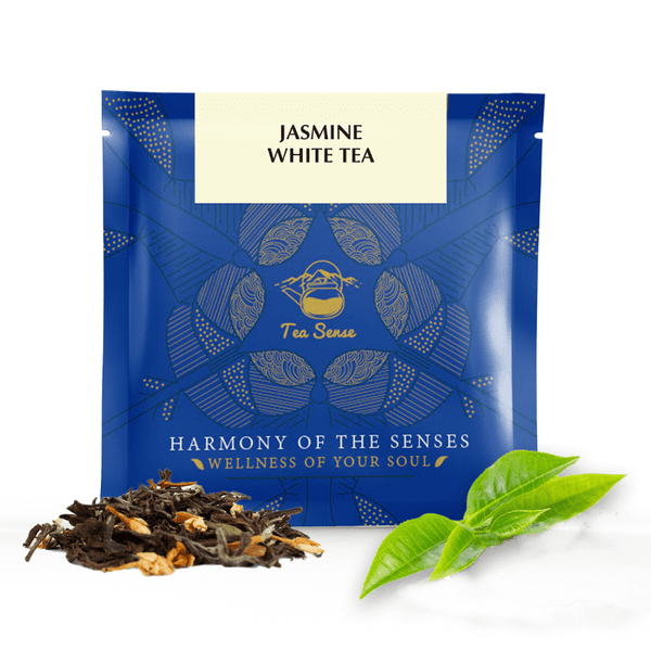 TEA SENSE Jasmine White Tea Bags Box (15 Pc)