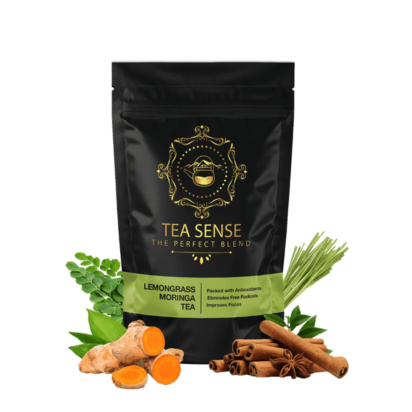 TEA SENSE Lemongrass Moringa Tea