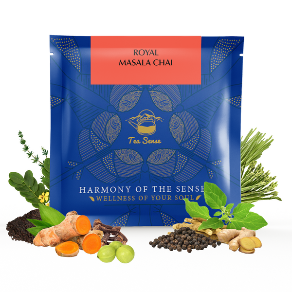 TEA SENSE Royal Masala Chai Tea Bags Box (15 Pc)
