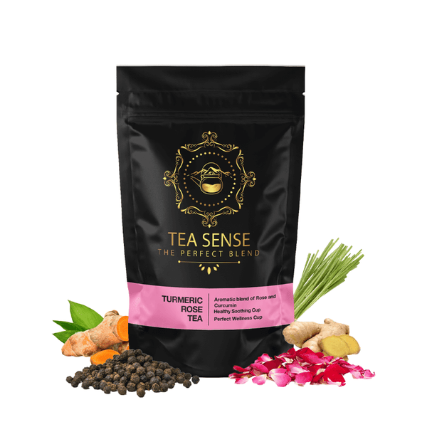 TEA SENSE Turmeric Rose Tea